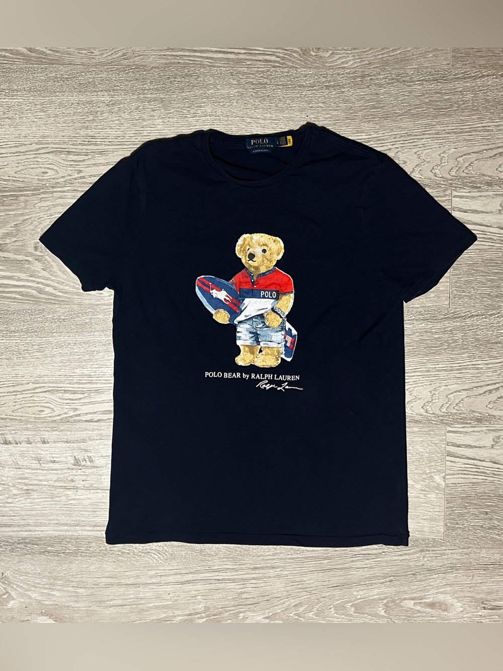 Polo Bear by Ralph Lauren Men’s Navy Graphic T-Shirt